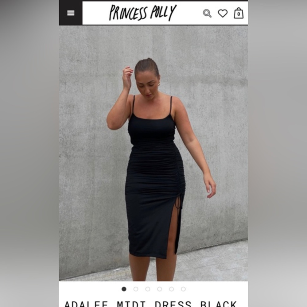 Princess Polly Black Dress